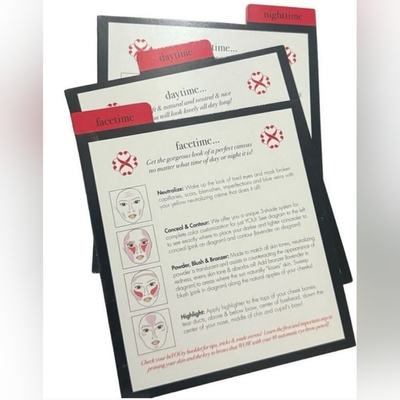 ybf Real Time Tutorial… Makeup Tutorial Kit 67 pcs Keepsake Box NEW - Picture 7 of 10